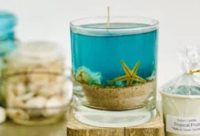 طرز تهیه شمع ژله ای