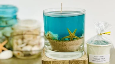 طرز تهیه شمع ژله ای