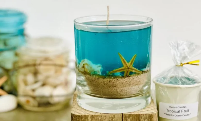 طرز تهیه شمع ژله ای