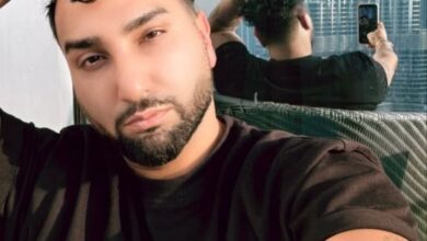 عکس زیبای حسین تهی در دبی