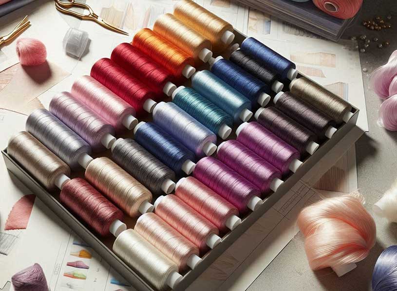 انتخاب نخ ابریشم مناسب برای پروژههای مختلف