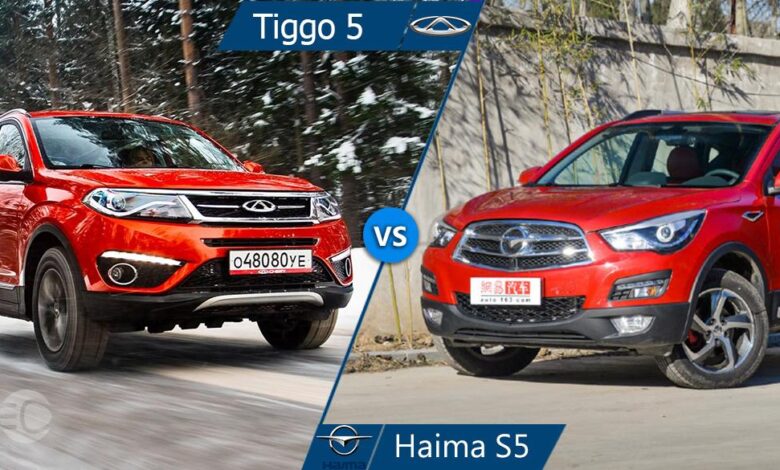 مقایسه تیگو 5 و هایما s5