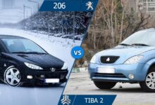 مقایسه پژو 206 و تیبا 2