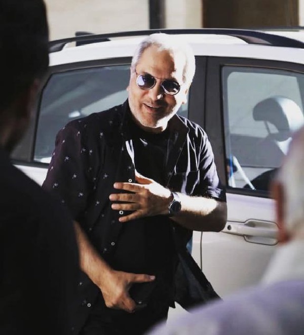 مهران مدیری در اکران فیلم ساعت ۵ عصر