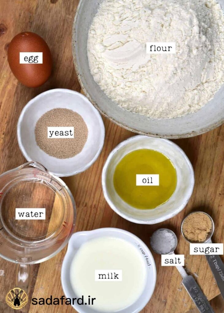 نان پیده نان ساده و خوشمزه ترکی