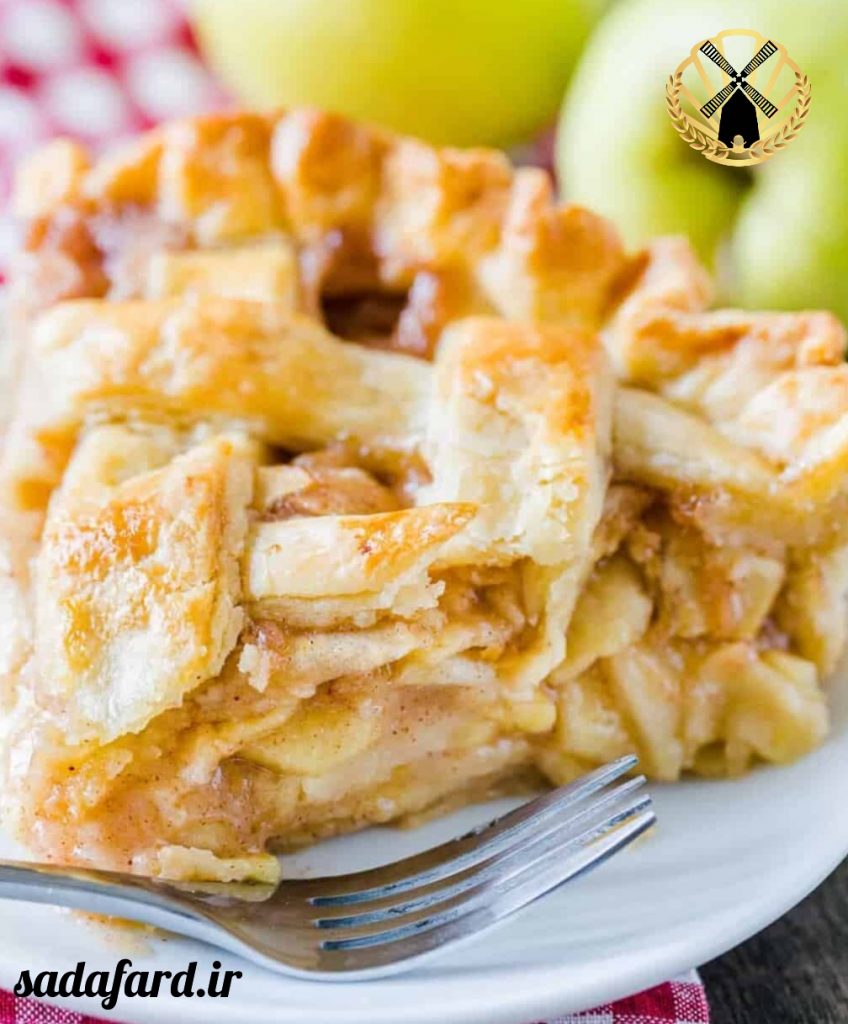 کیک پای سیب به همراه دستور پخت آن