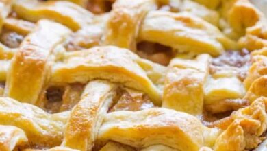 کیک پای سیب