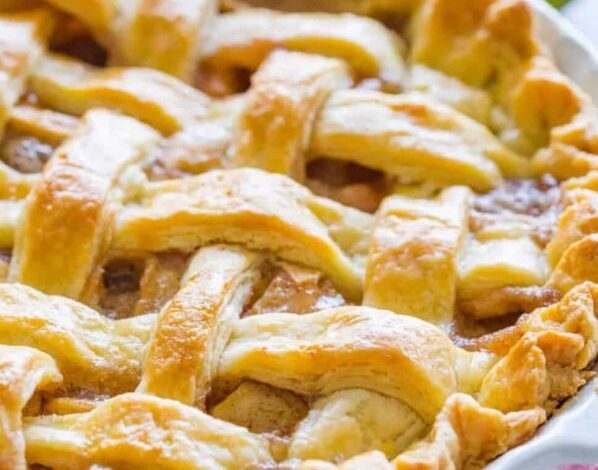 کیک پای سیب