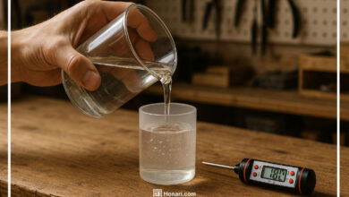 راهنمای کامل دمای مناسب برای ساخت شمع ژله‌ای | آموزش شمع‌سازی حرفه‌ای