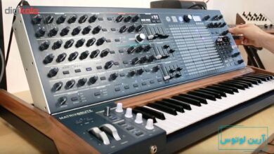 سینتی سایزر ساز تولید کننده صداهای عجیب