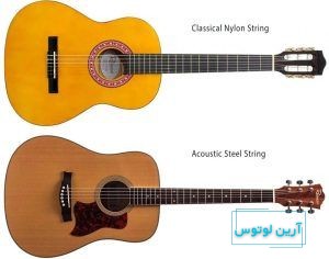 تفاوت گیتار آکوستیک و کلاسیک