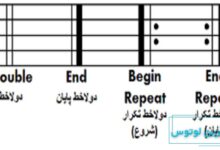 انواع دولاخط در موسیقی