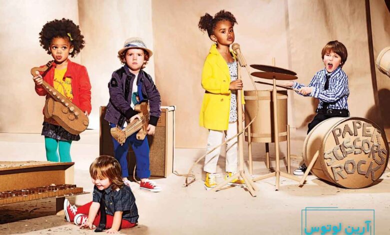 محبوب ترین سازها برای کودکان