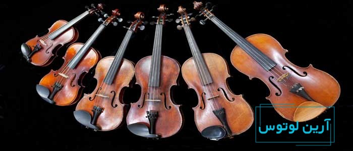 راهنمای انتخاب سایز ویولن