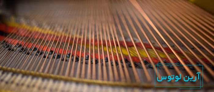 سیم های پیانو