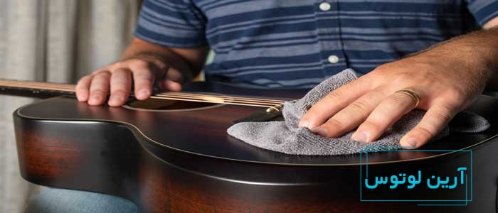 نحوه نگهداری از گیتار