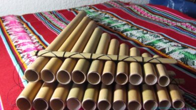 پن فلوت ،سازدهنی سرخ‌پوستان