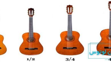 آشنایی با سایز بندی گیتار