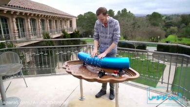 ساز هیدرولوفون، سازی که با آب نواخته می شود