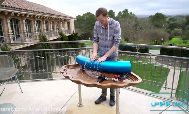 ساز هیدرولوفون، سازی که با آب نواخته می شود