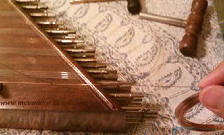 مراحل کوک کردن سنتور