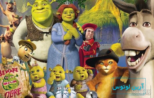انیمیشن شرک (مهمانی و کریسمس) , 2007 , دوبله فارسی