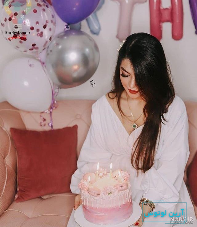 15 ایده عکاسی تولد با کیک در خانه