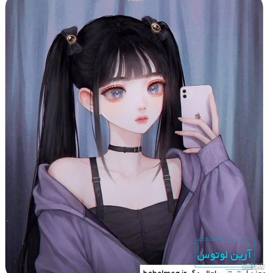 عکس پروفایل انیمه ای دخترانه و پسرانه زیبا، فانتزی و خاص - مینویسم