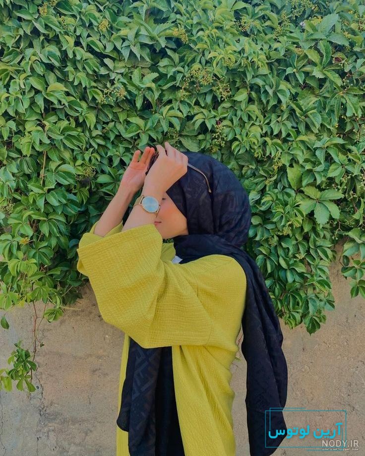 عکس پروفایل با حجاب دخترانه کارتونی