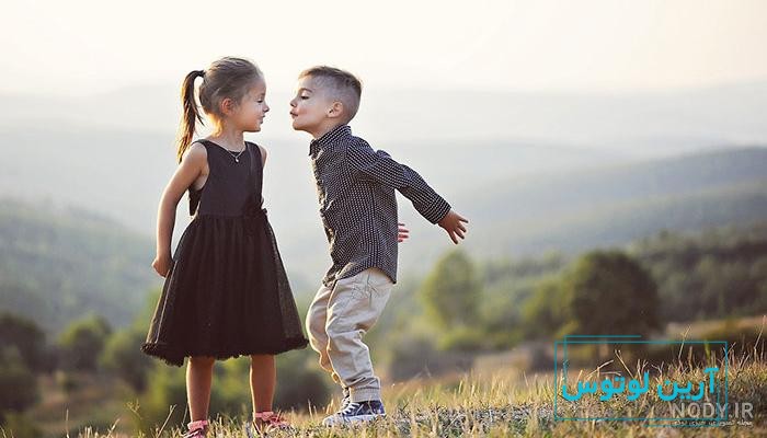 عکس پروفایل دختر و پسر بچه با هم