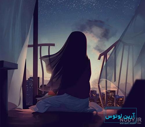 عکس پروفایل دخترونه بدون چهره - عکس نودی