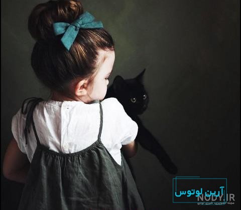 پروفایل دخترانه با گوشی ژست بچه گانه | تاوعکس