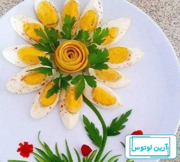 تزیین تخم مرغ آب پز ساده برای روز جهانی + تزیین تخم مرغ برای صبحانه