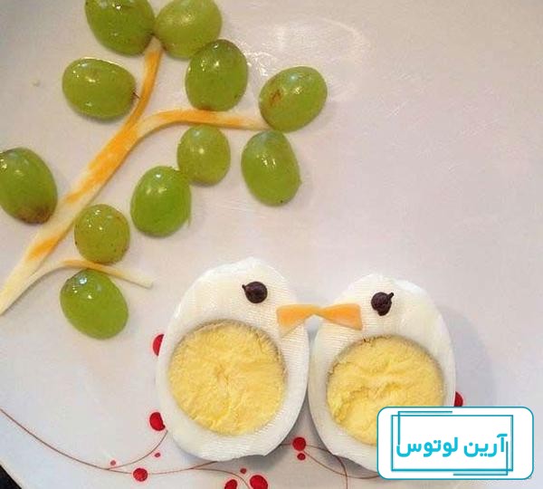 تزیین تخم مرغ آب پز ساده برای روز جهانی + تزیین تخم مرغ برای صبحانه