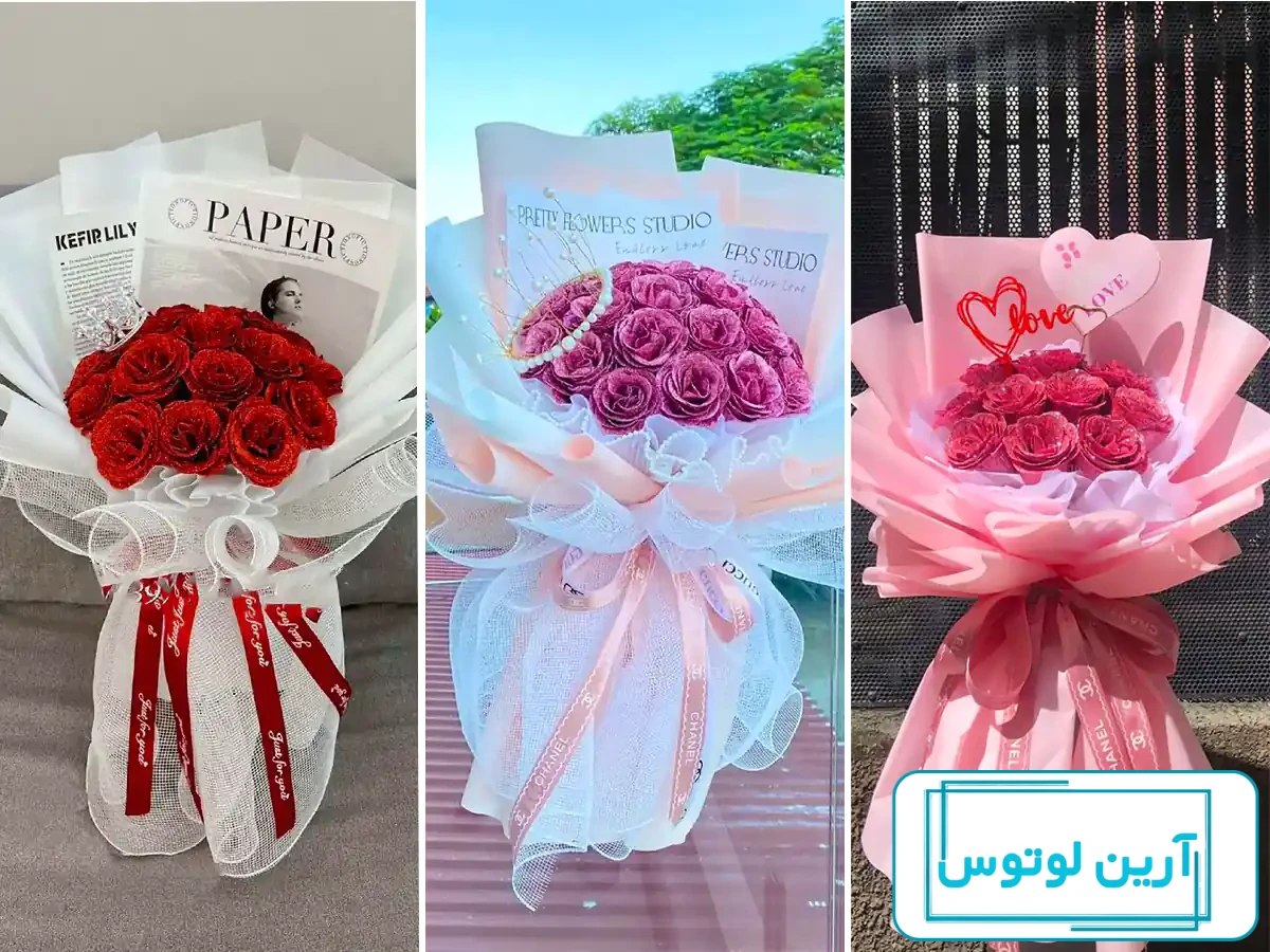 خرید و قیمت باکس گل روبانی ولنتاین | ترب