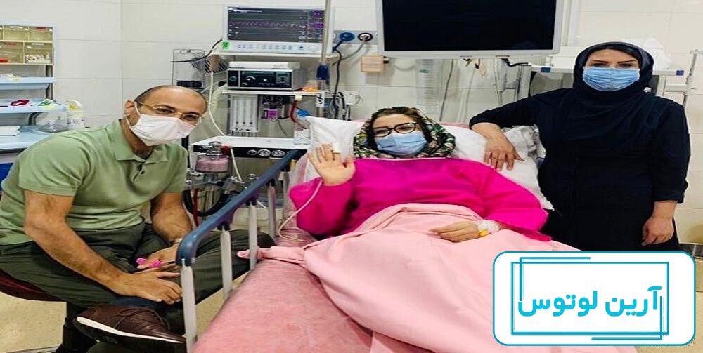 عکس دختر تو بیمارستان رو تخت