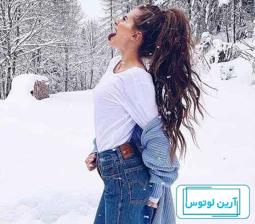 عکس زمستانی | 55 پروفایل برفی دخترانه/کودکان/حرم/طبیعت/حیوانات/روستا/عاشقانه  - دلبرانه