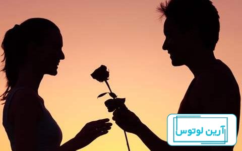 عکس عاشقانه با سایه