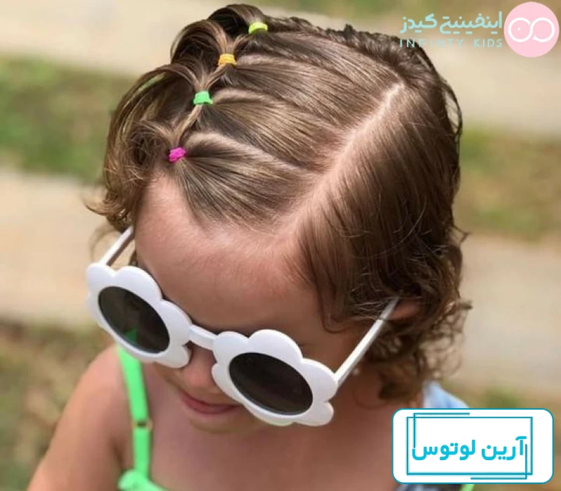 عکس مدل مو فر بچه گانه دخترانه