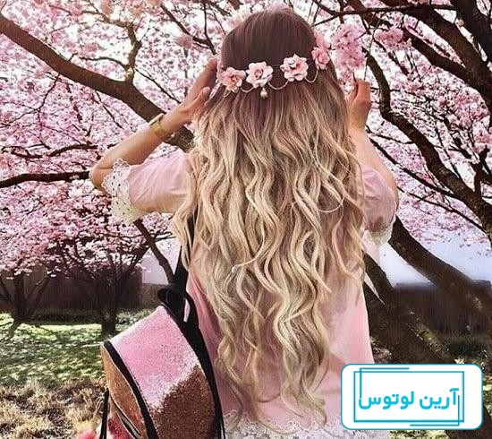 عکس پروفایل دختر در بهار