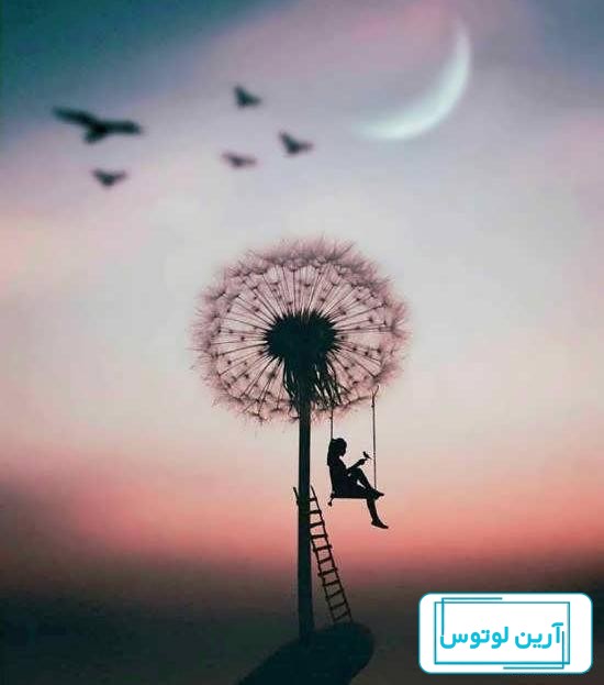 عکس پروفایل دخترانه از ماه کامل