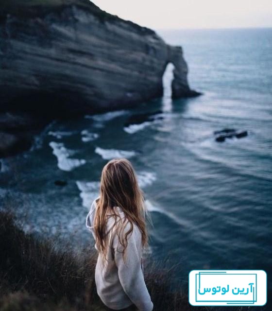 عکس پروفایل دخترانه لب ساحل