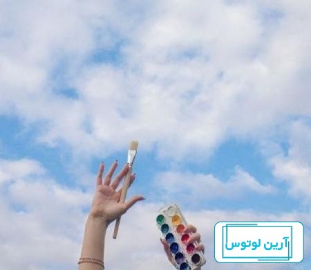 عکس پروفایل دخترونه با آسمان