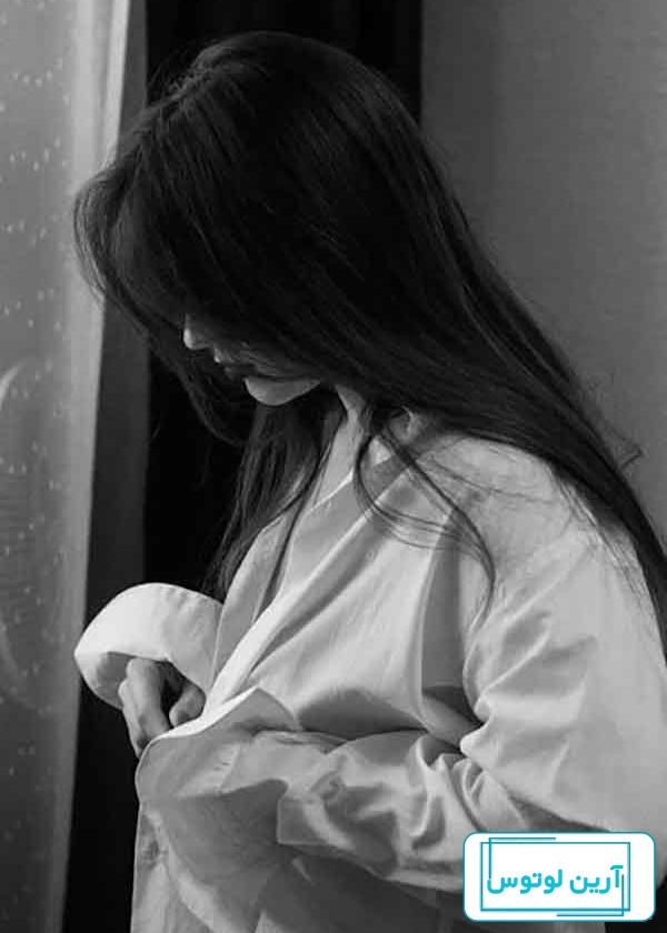 عکس پروفایل مشکی دخترونه غمگین