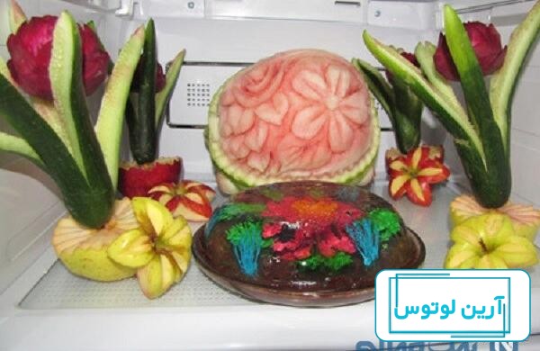 عکس کیک برای یخچال عروس - عکس نودی