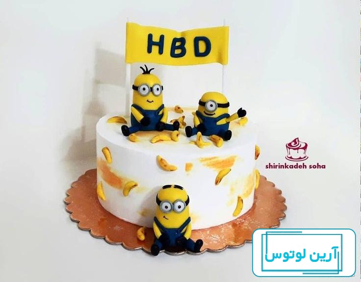 عکس کیک تولد برای پسر بچه ها