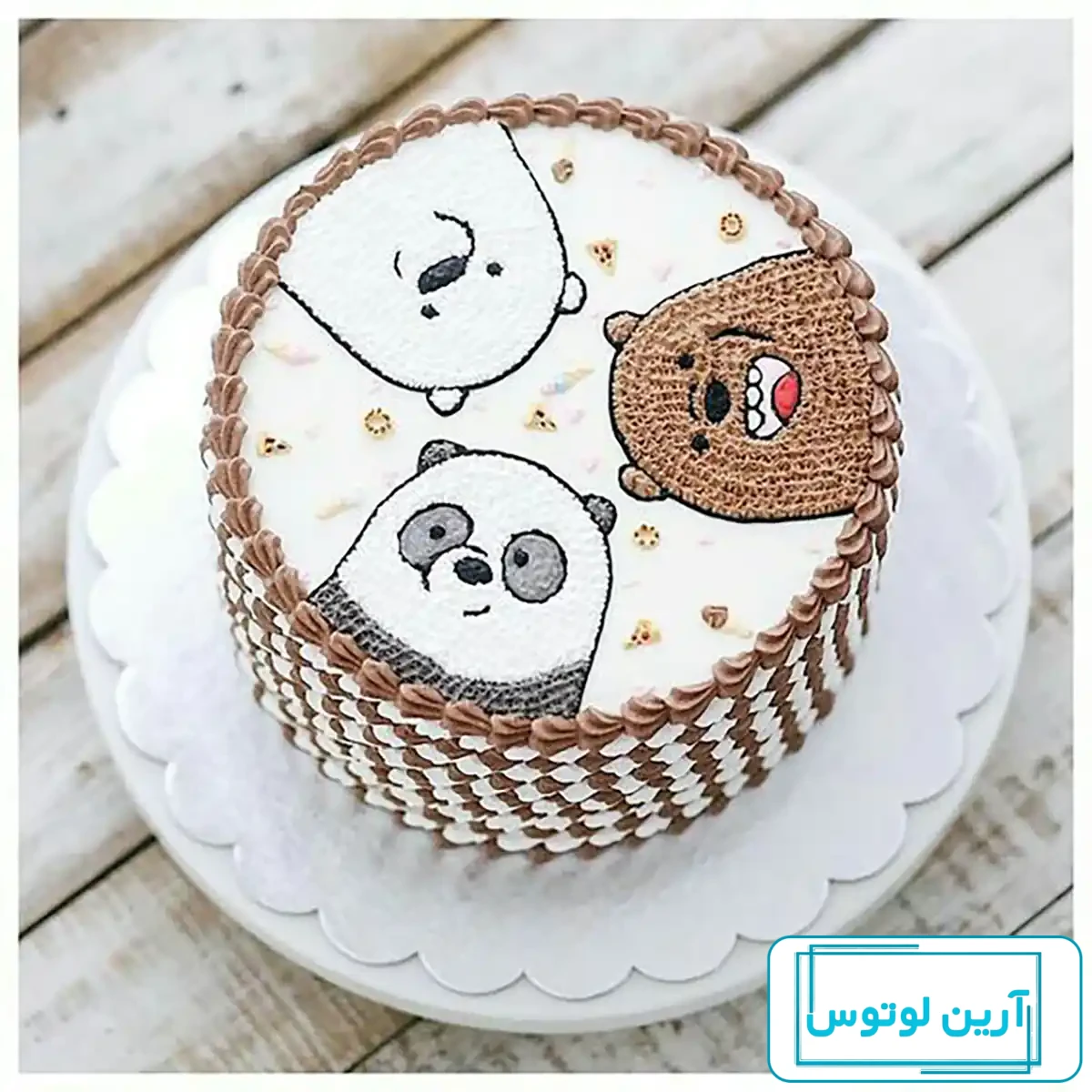 عکس کیک تولد ساده و شیک بچه گانه