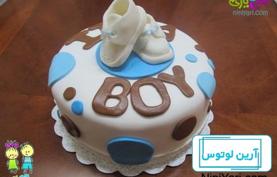 عکس کیک تولد پسر بچه یک ساله