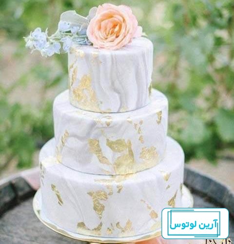 عکس کیک سه طبقه برای عروسی