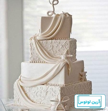 عکس کیک های عروسی شگفت انگیز
